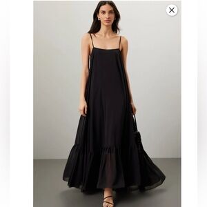 ROTATE Birger Christensen Chiffon Midi Dress, Size US 6